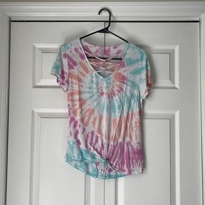 Girl’s tie dye shirt